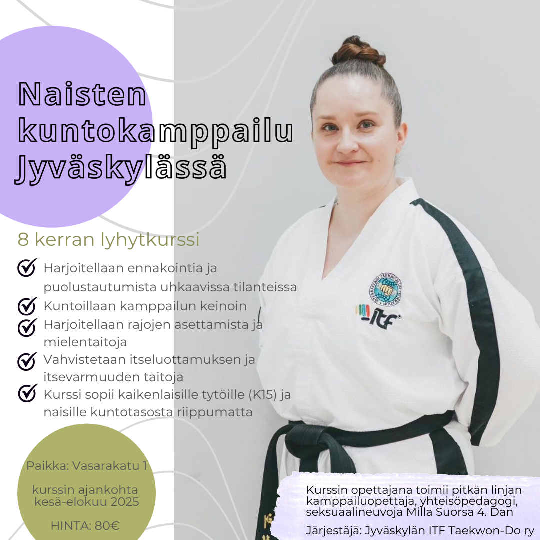 Kesällä 2025 järjestämme tytöille ja naisille oman kuntokamppailukurssin. Ilmoittautuminen avoinna nyt!